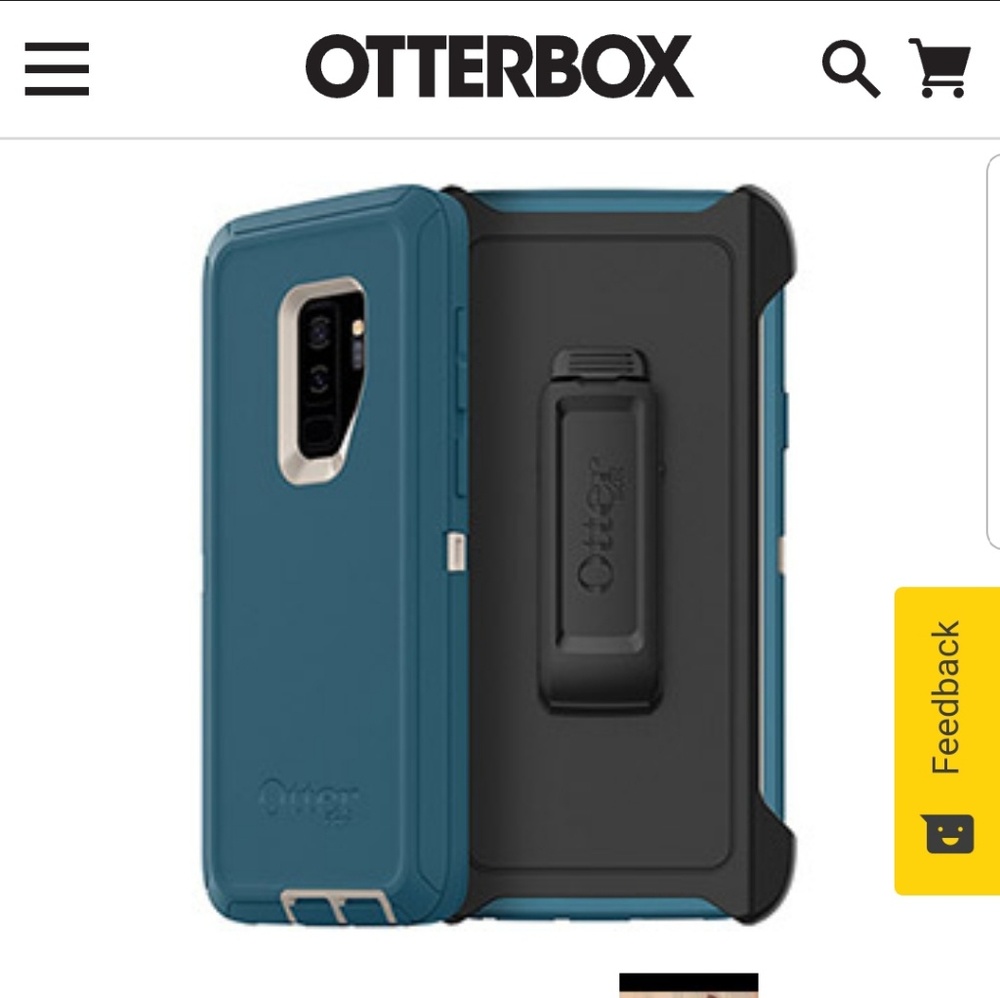 NWT Galaxy S9+ Defender Series Otterbox & Holster